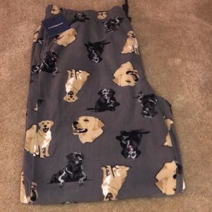 Sleep Wear, Dog Print, Fleece